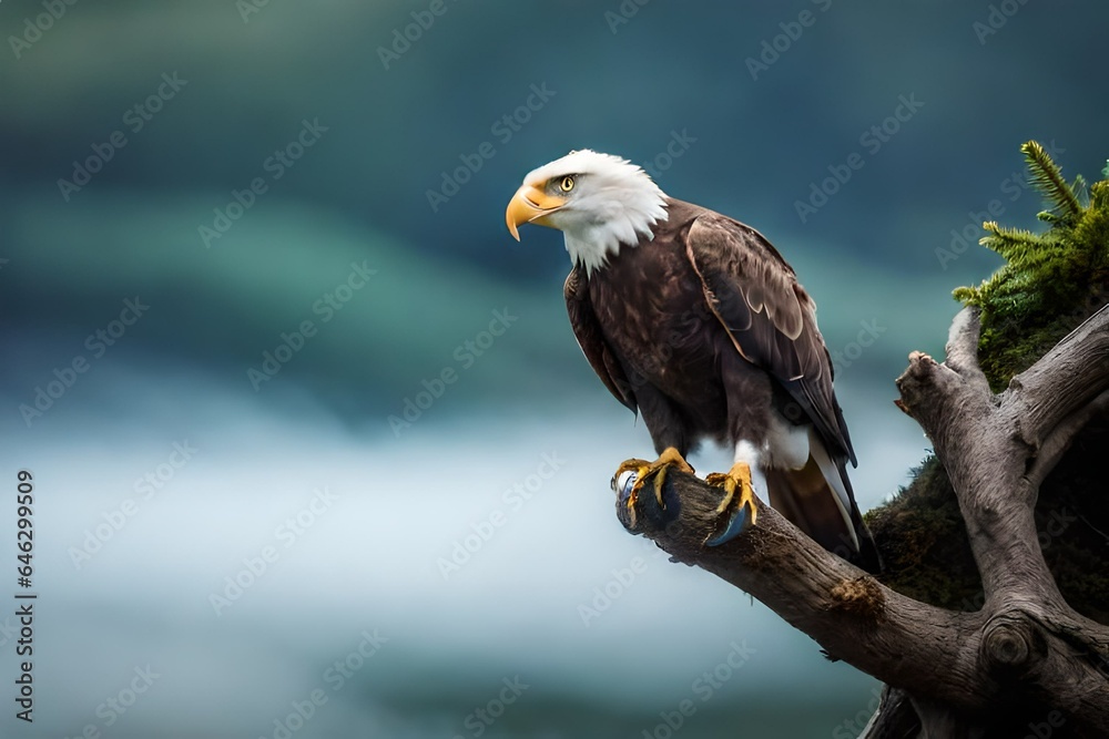 portrait of a eagle
