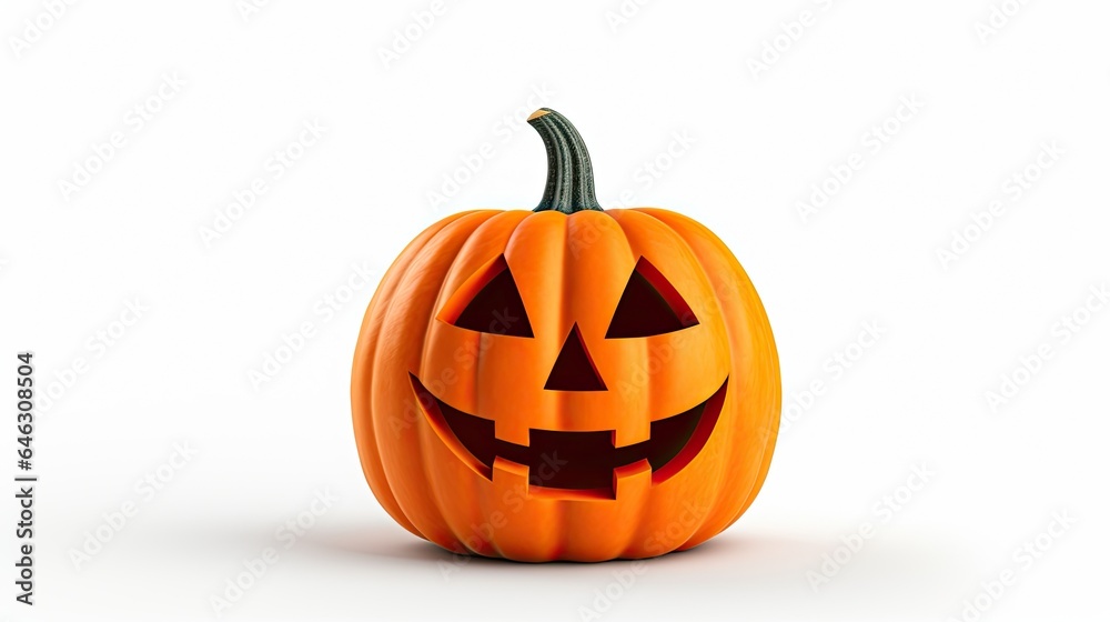 Jack O' Lantern Halloween Pumpkin. Generative AI Jack O' Lantern Halloween Pumpkin. Generative AI