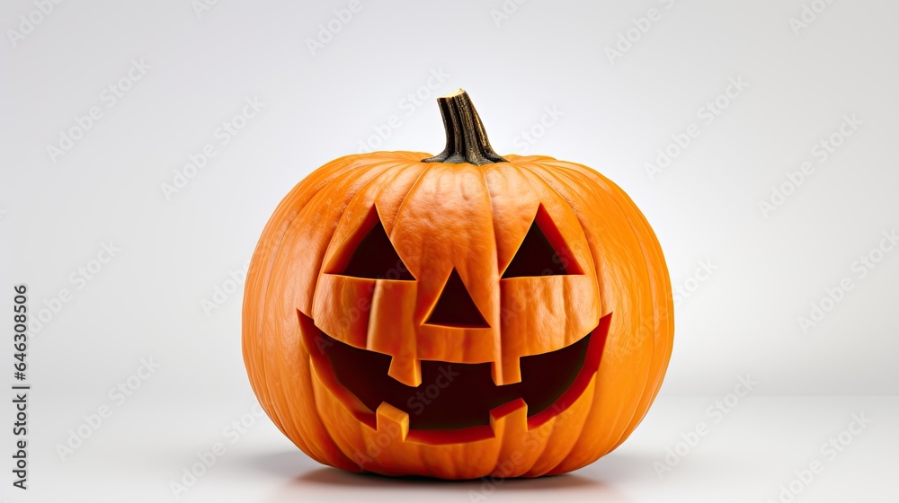 Jack O' Lantern Halloween Pumpkin. Generative AI Jack O' Lantern Halloween Pumpkin. Generative AI