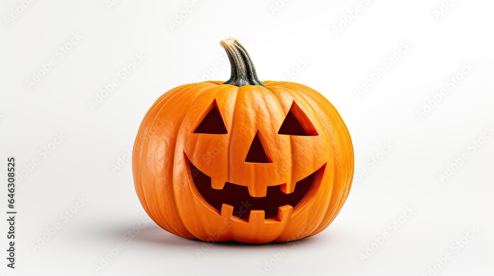 Jack O' Lantern Halloween Pumpkin. Generative AI Jack O' Lantern Halloween Pumpkin. Generative AI