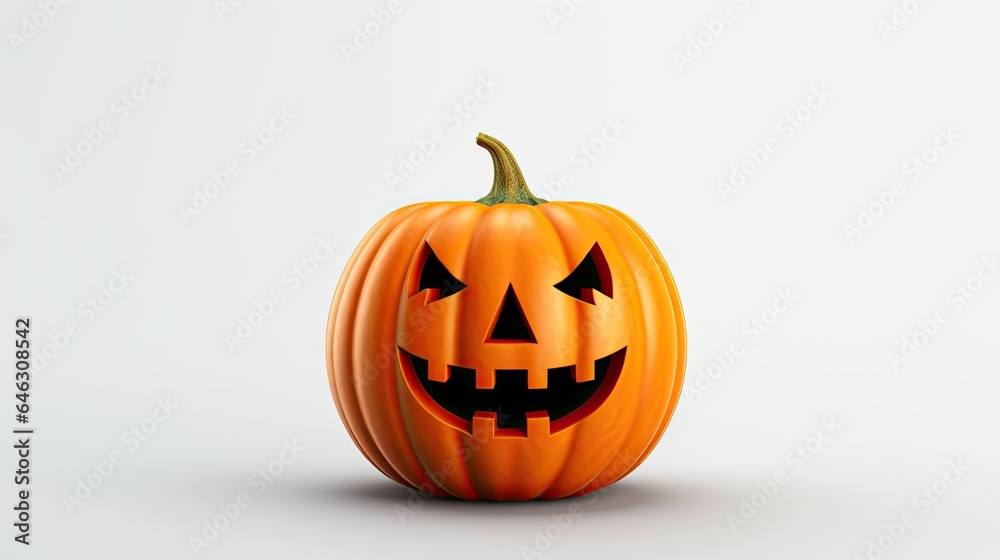 Jack O' Lantern Halloween Pumpkin. Generative AI Jack O' Lantern Halloween Pumpkin. Generative AI
