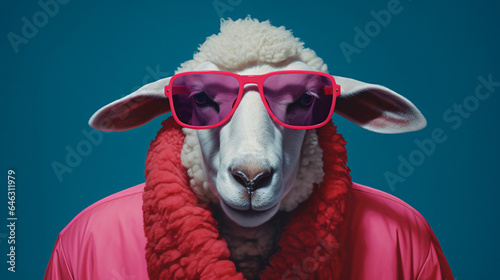 Cool modern sheep © Ashley