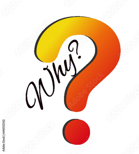 ? - question mark - Why? - for websites, emails, presentations, greetings, banners, cards, books, t-shirt, sweatshirt, prints, mug, Sublimation, Cricut

