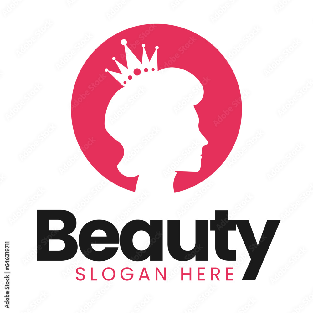 Beauty editable logo verticle Beauty editable logo verticle