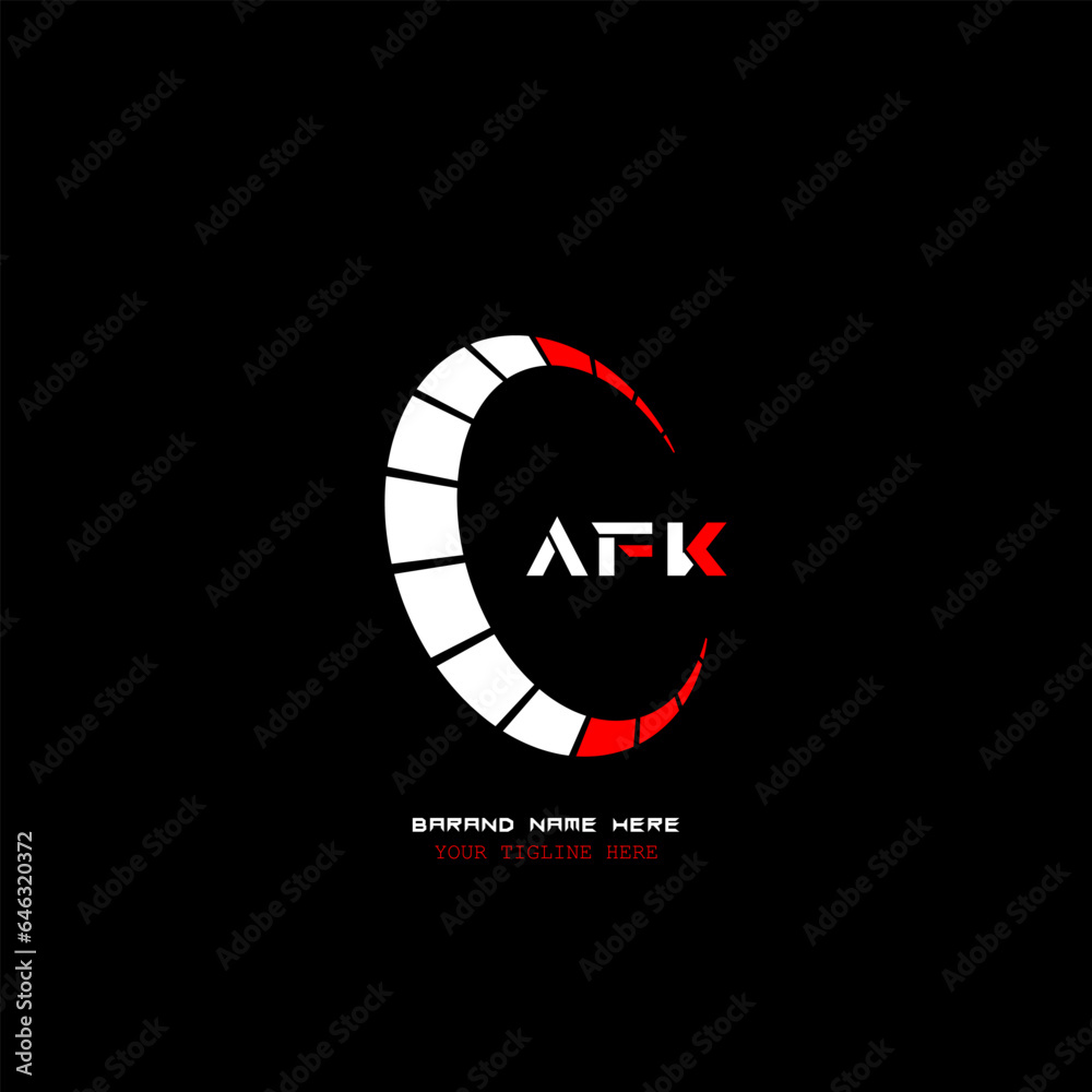 AFK Logo Design, Inspiration for a Unique Identity. Modern Elegance and