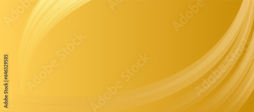 波の様な金色のウェーブラインのベクター背景画像