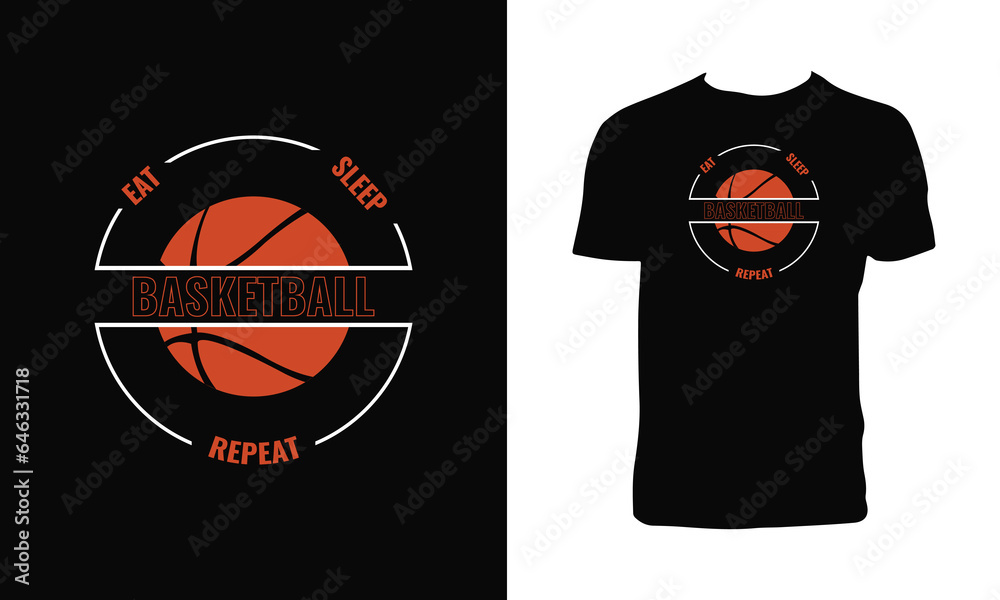 Basketball Vector T Shirt Design Basketball Vector T Shirt Design