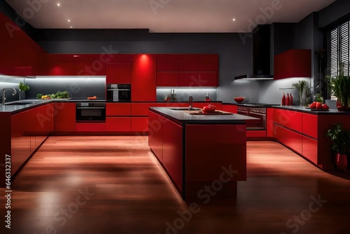 modern kitchen interior