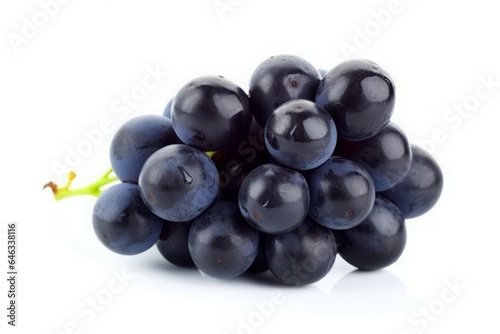 Dark blue grape. Generate Ai