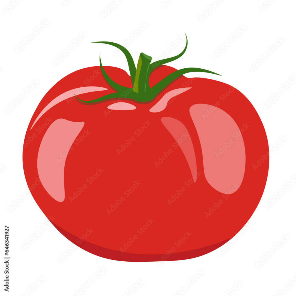 red tomato on white background, vegetable, healthy food red tomato on white background, vegetable, healthy food