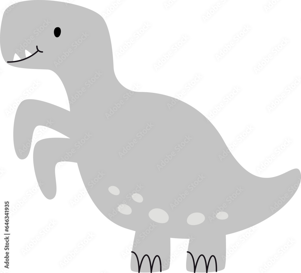 Fototapeta premium Childish Dinosaur Kid