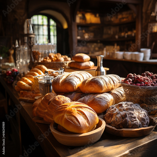  assortment of baked bread