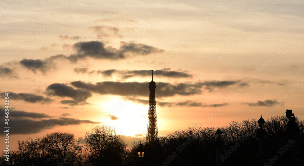 Obraz premium Torre Eiffel, París