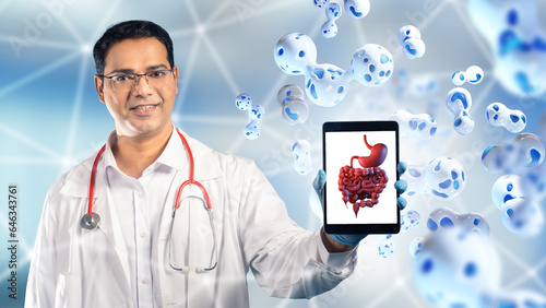 Man doctor. Gastroenterolog...