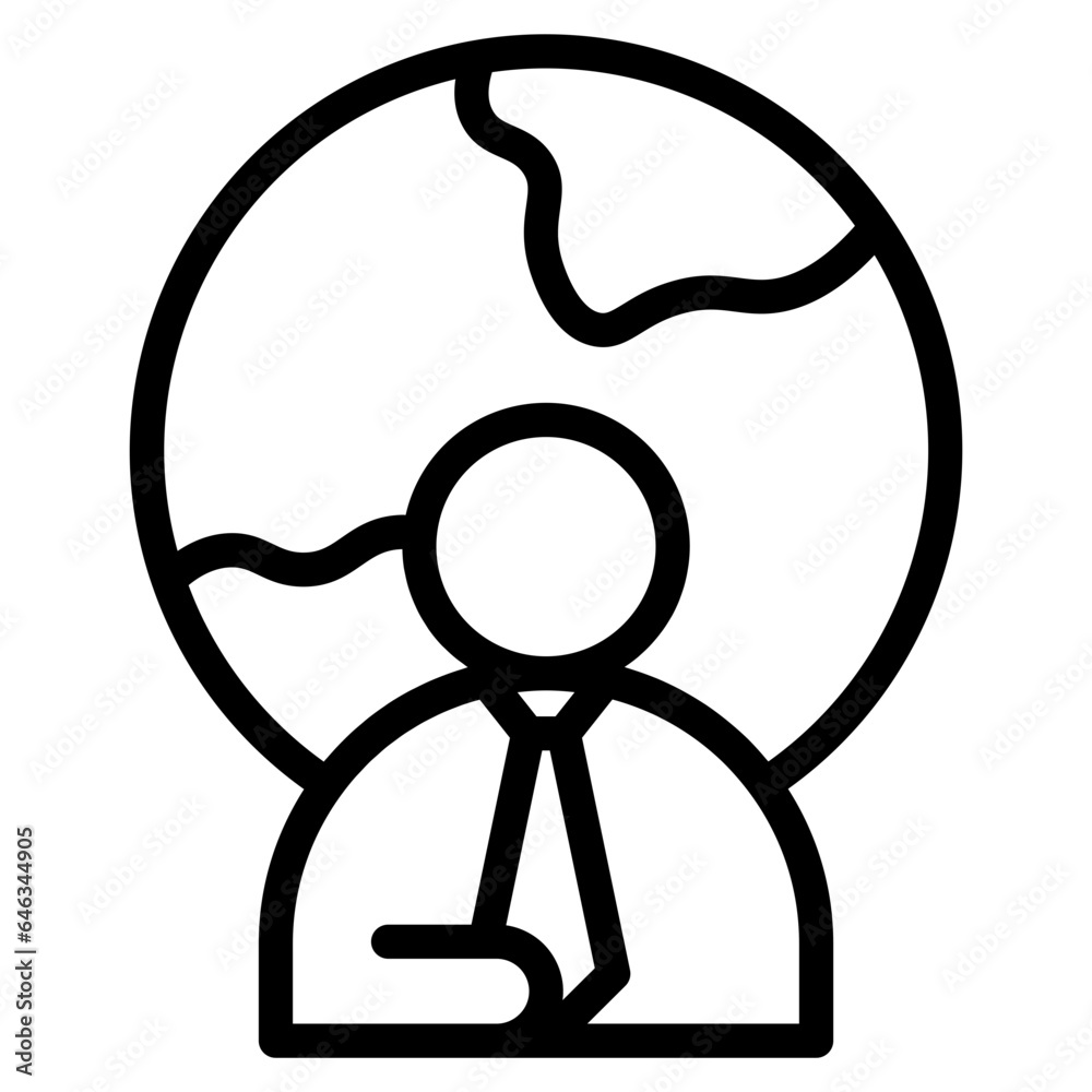 businessman line businessman line