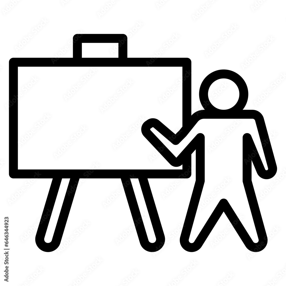 businessman line businessman line