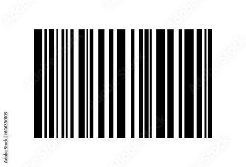 Simple fake bar code PNG image