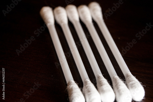 cotton swabs close up photo