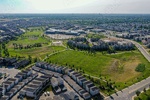 Hampton Village Aerial in Saskatoon