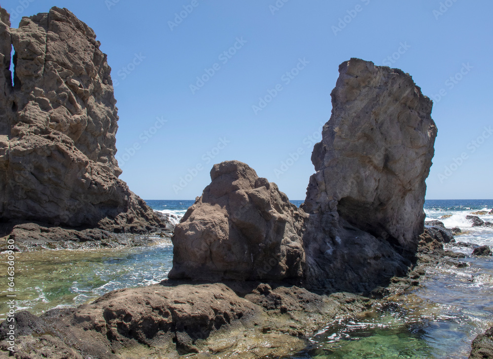 Escullos Cliffs in Almeria