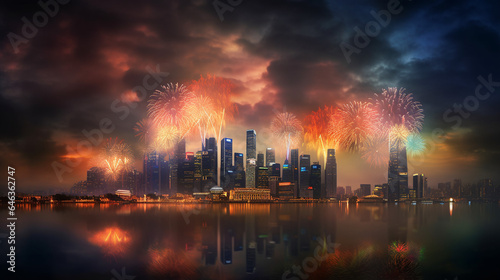 New Year's Eve Skyline Spectacle