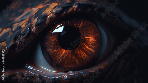Scales and Gaze: Close-up of a Pangolin's Eye © Luuk