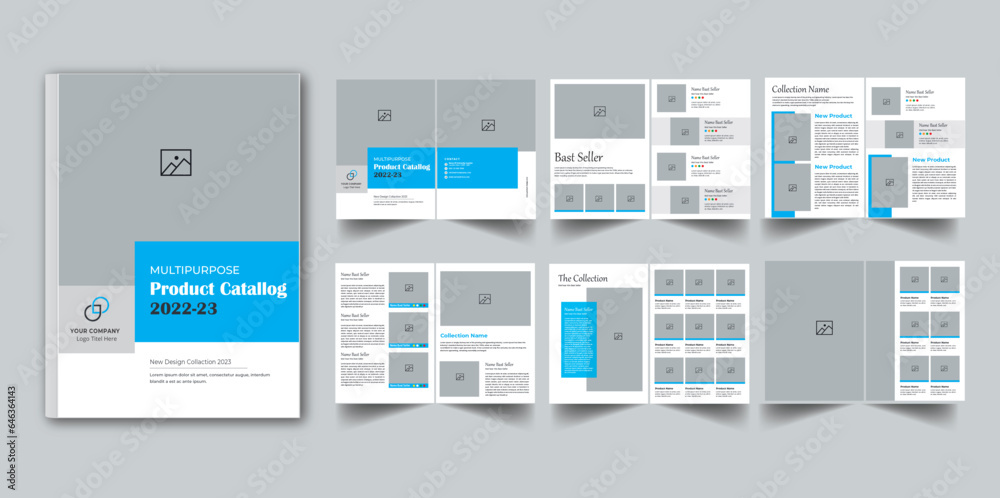 Product Catalogue & modern a4 product catalog design template ...