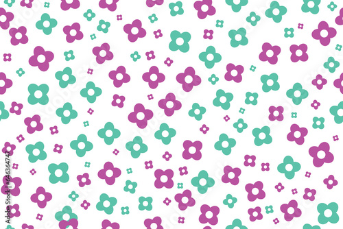 Abstract multi colorful pattern with white background. colorful nice shapes and flower background
