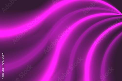 Futuristic Speedway purple wave line Background. Speed movement on future cosmic space. Vector illustration. Glowing horizontal design poster, card, banner cover. © Olga Igumenova