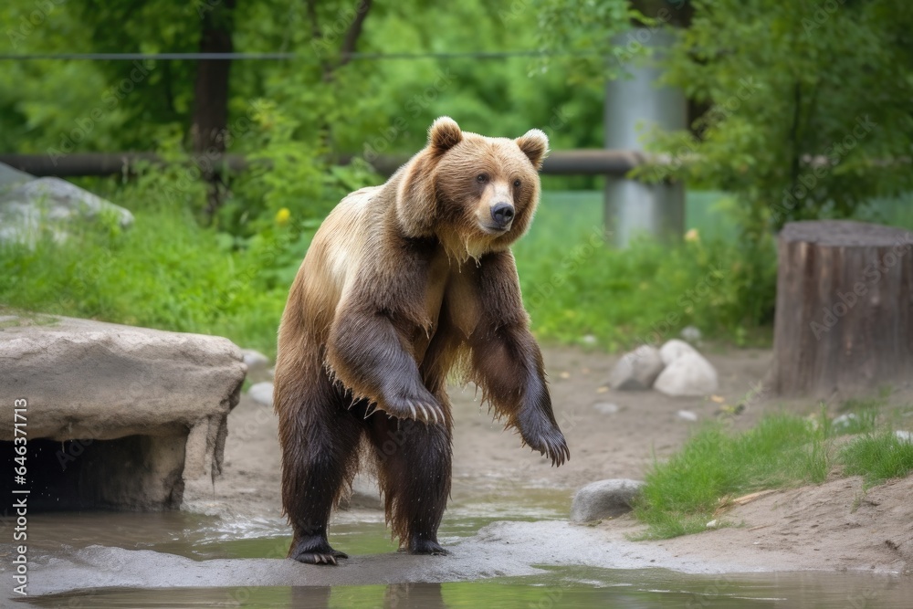 Fototapeta premium shot of an unrecognizable young woman using a microscope in a lab