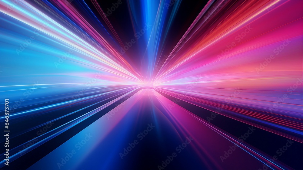 Abstract colorful lines and shapes on a vibrant background Abstract colorful lines and shapes on a vibrant background