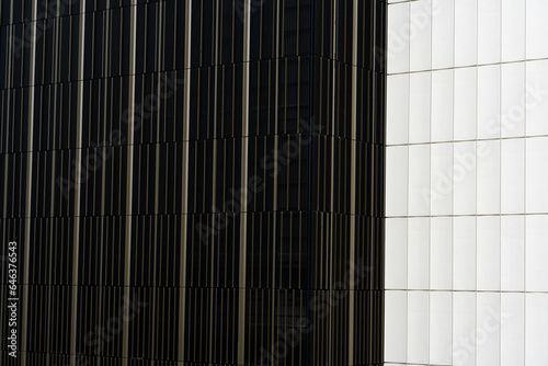 Wallpaper Mural Steel Facade Modern Building Exterior Architecture details. Abstract Modern Exterior Architecture. Abstract business interior in minimalism. Torontodigital.ca