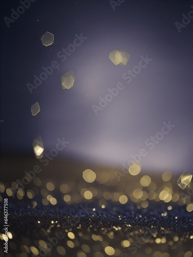 Blurred glitter background. AI Generated