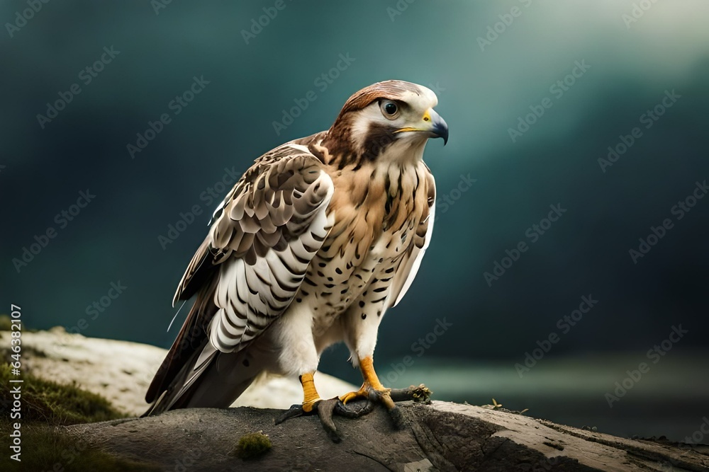 Fototapeta premium bird of prey generated by AI