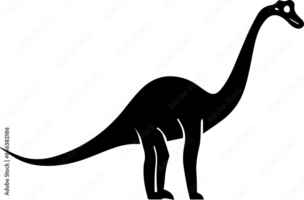 Fototapeta premium Diplodocus icon