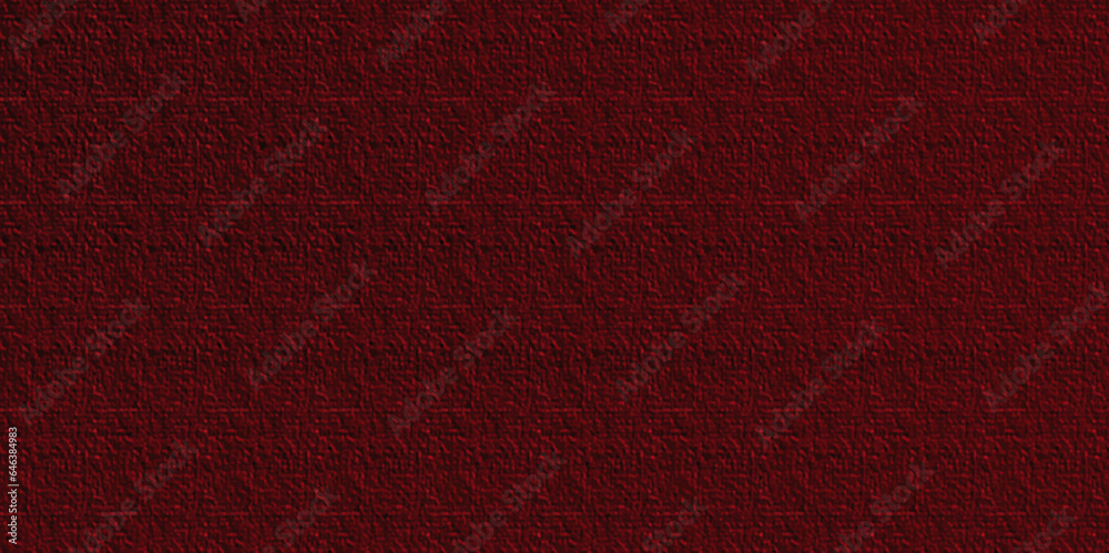 Fototapeta premium Red carpet texture fabric background. Blank pattern rough grunge fabric background.