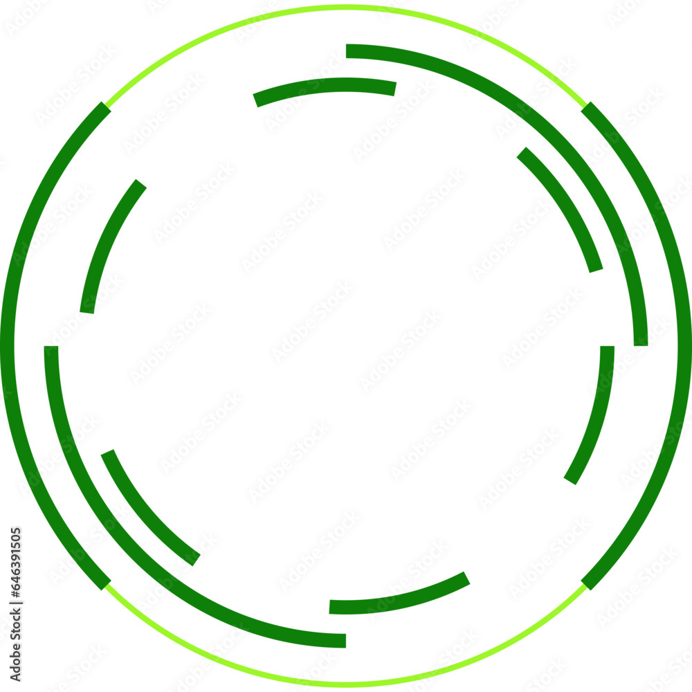 Futuristic Circle Frame Futuristic Circle Frame