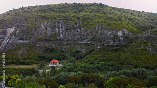Dwellings in the rock and cave. Orheiul vechi photo