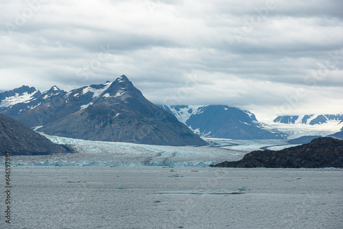 Columbia Glacier in Prince William Sound near Valdez, Alaska, USA. © Chansak Joe A.