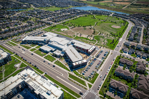 Aerial Majesty: Stonebridge, Saskatoon, Saskatchewan Expanse © Scott Prokop