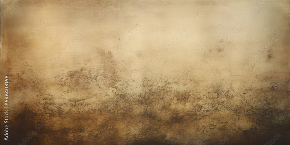 An aged and weathered grunge background in sepia tones with a nostalgic feel