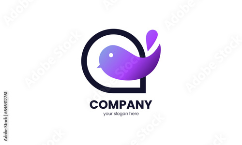 Chatting Message Logo, suitable for your business and graphic needs.