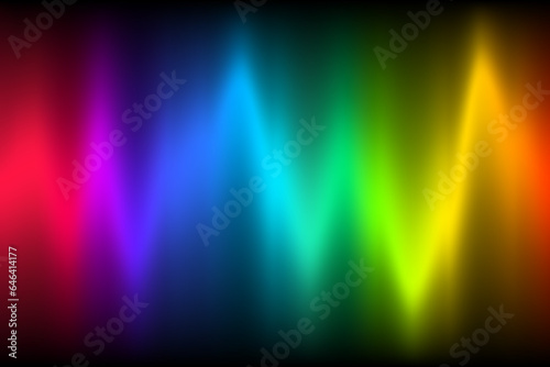 Neon music equalizer, magnetic or sonic wave techno vector background. Sound audio wave frequency flow. Neon effect rainbow waveform, sonic equalizer visual illuminated dynamic flow. Voice diagram.