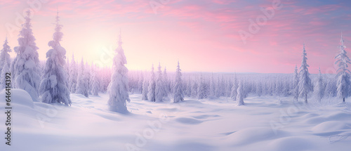 Serene Winter Wonderland at the North Pole, Generative AI