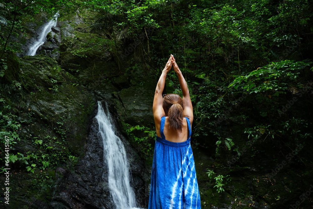 Kijoka Seven Falls in Okinawa - 沖縄 大宜味 喜如嘉の七滝