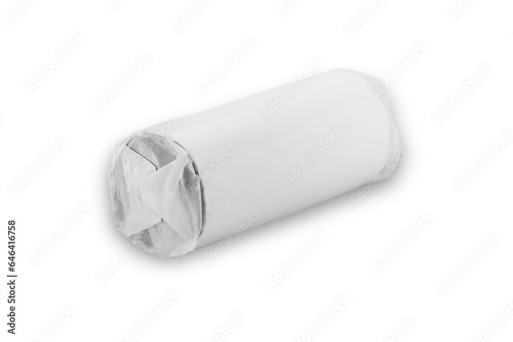 Blank empty package of round biscuit cookies mockup isolated on white background. 3d rendering. Template of cylindrical package for biscuits or cookies, , wrapped with white paper. Blank empty package of round biscuit cookies mockup isolated on white background. 3d rendering. Template of cylindrical package for biscuits or cookies, , wrapped with white paper.
