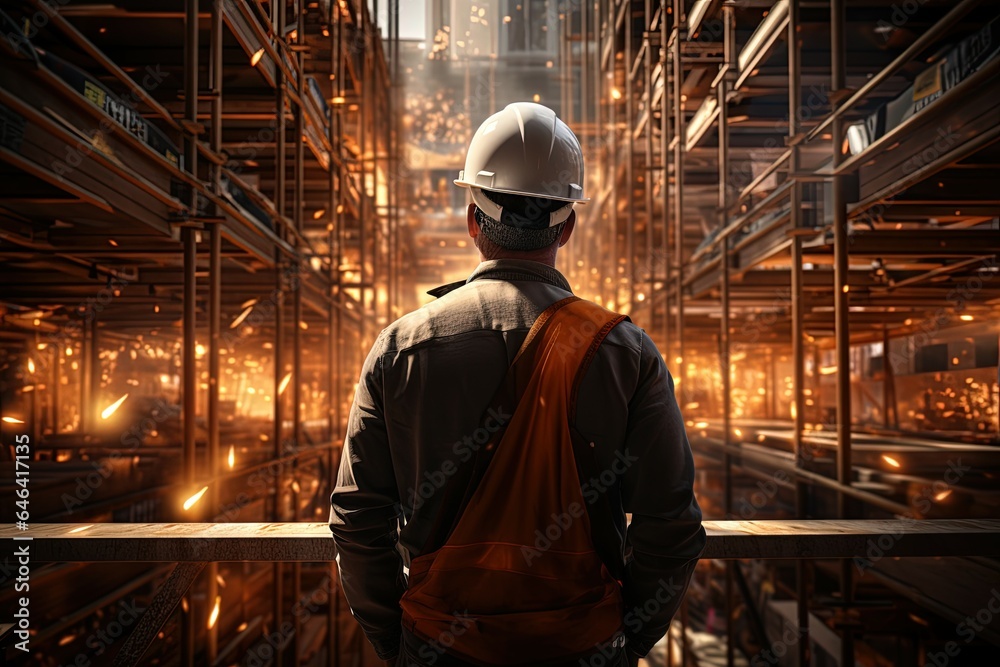 Construction Worker on Site Construction Worker on Site