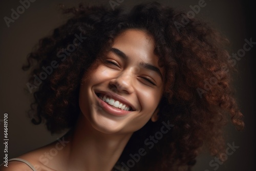 cropped shot of an attractive young woman looking happy