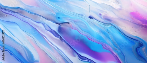 Abstract aqua blue liquid marble surface design, Beautiful ocean fluid abstract paint background, blue ocean swirls fluid acrylic paint luxury background texture wallpaper