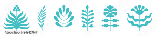 Vector logo design templates, elements, organic, eco and bio stickers and badges, ecology and recycle concepts, nature and environment, tree and leave